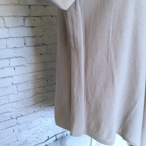 Alfani Asymmetrical Long Sleeve Sweater Grey Large - Picture 5 of 8